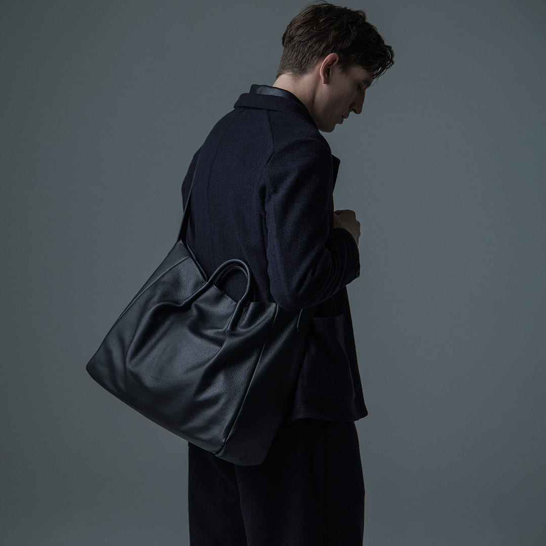 ソフトシュリンクレザー 2wayトートバッグ | TC-TT