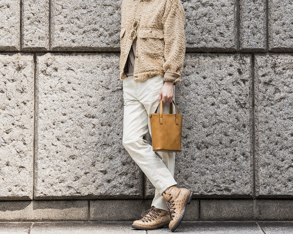 No.06 クラシック ミニショルダーバッグ 着用イメージ